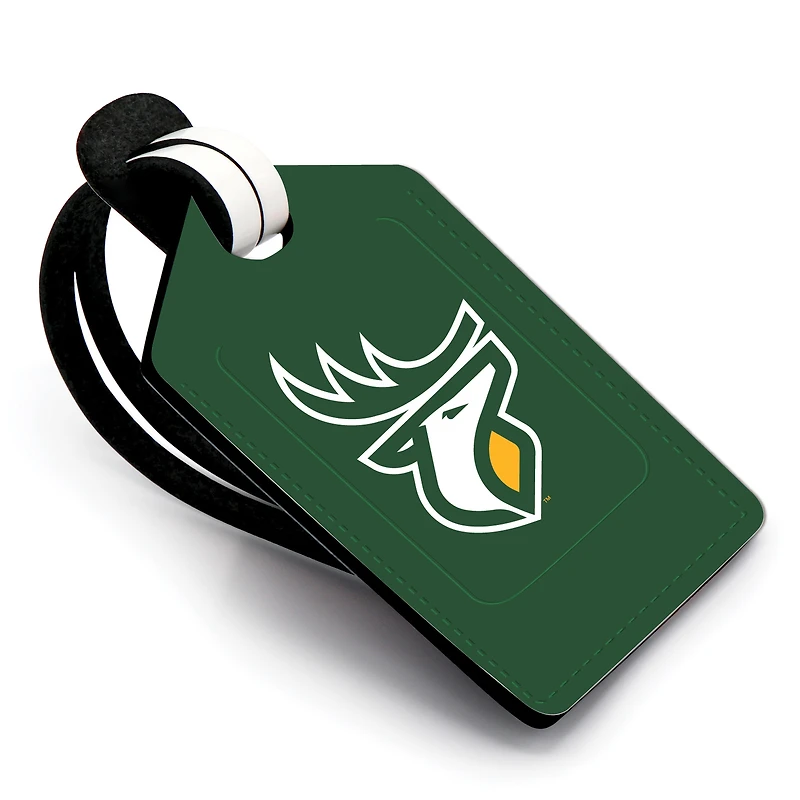 Edmonton Elks Personalized Leather Luggage Tag