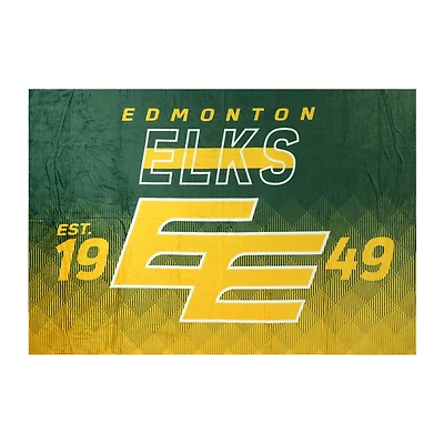 Couverture familiale Edmonton Elks 62" x 90"