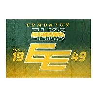 Couverture familiale Edmonton Elks 62" x 90"