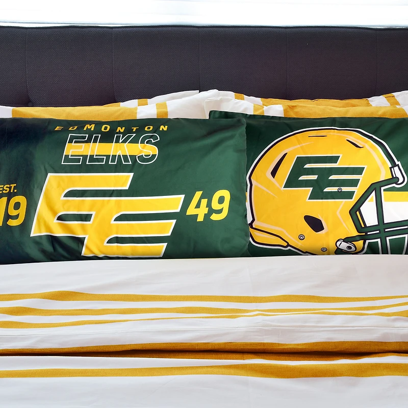 Edmonton Elks Two-Pack Pillowcase Set
