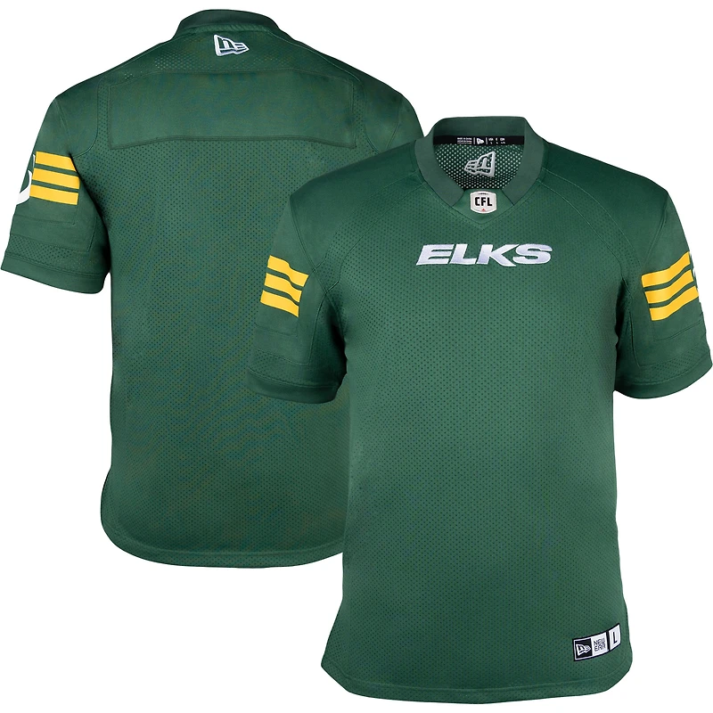 Maillot New Era Edmonton Elks 2023 Replica pour homme vert