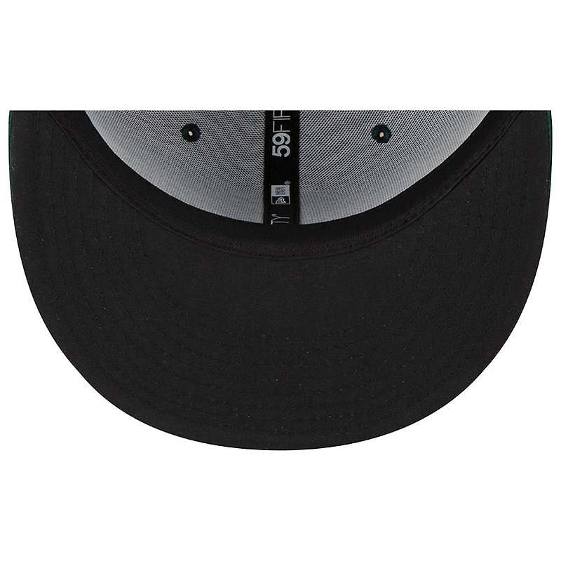 Casquette ajustée 59FIFTY pour homme Edmonton Elks Sideline verte New Era