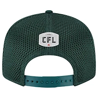 Men's New Era  Green Edmonton Elks Sideline 9FIFTY Snapback Hat