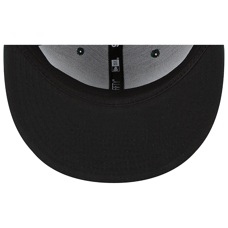 Men's New Era Green Edmonton Elks Sideline 9FIFTY Snapback Hat