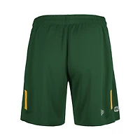 Men's New Era  Green Edmonton Elks Sideline Swift Performance Knit Shorts
