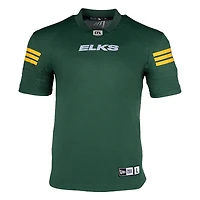 Maillot New Era Green Edmonton Elks 2023 Replica pour jeune