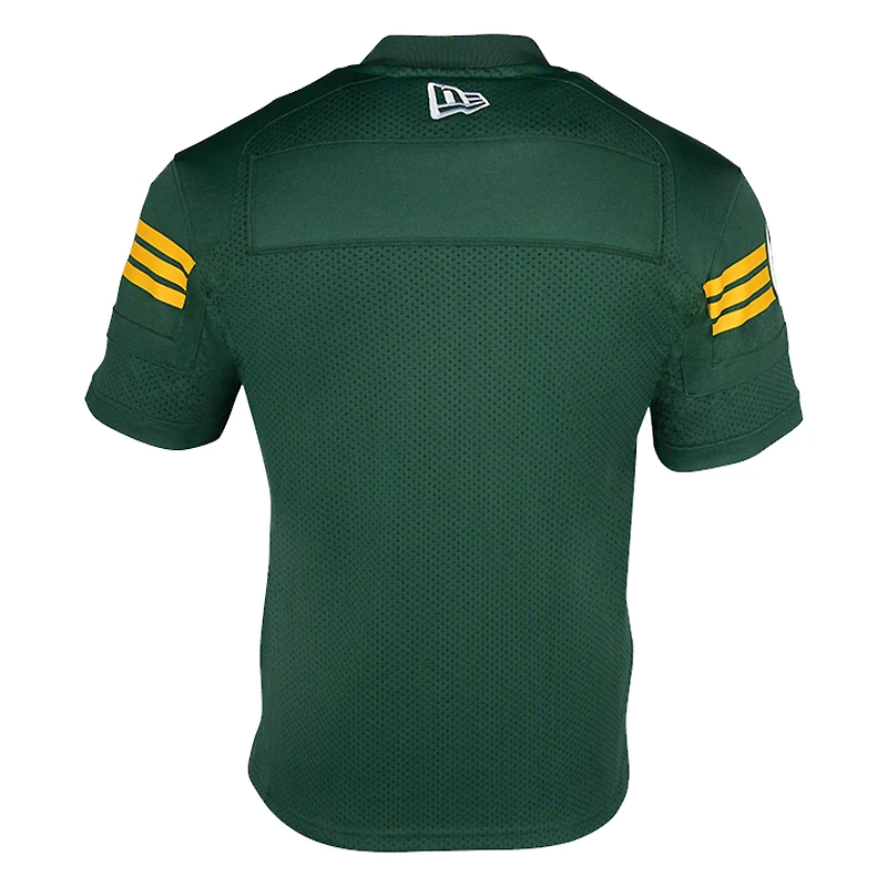 Youth New Era Green Edmonton Elks 2023 Replica Jersey