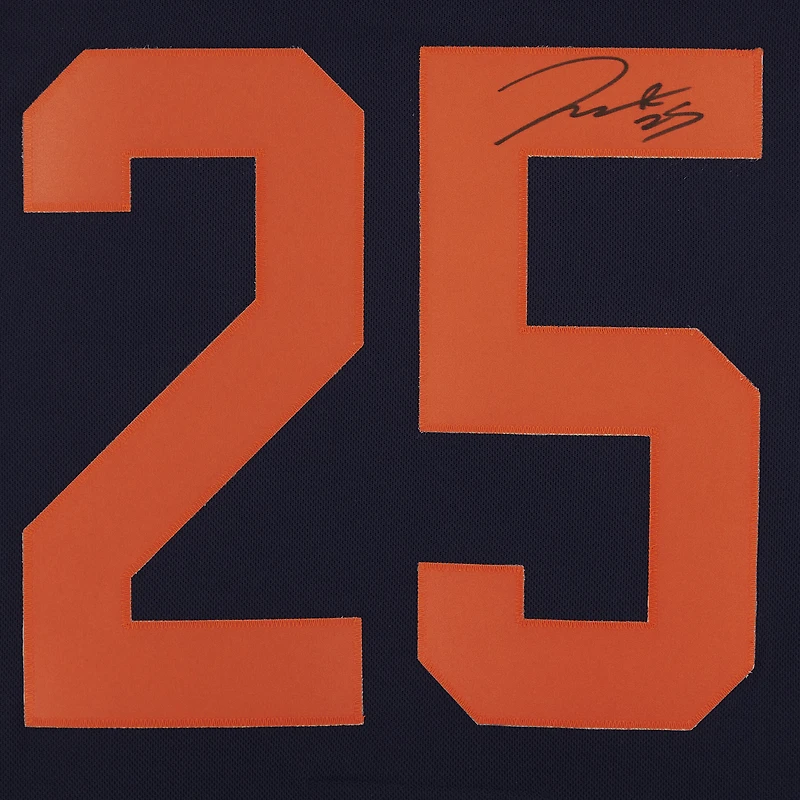 Darnell Nurse Navy Edmonton Oilers Autographed adidas Authentic Alternate Jersey