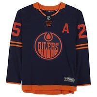 Darnell Nurse Navy Edmonton Oilers Autographed Fanatics Breakaway Alternate Jersey