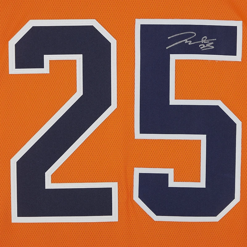 Maillot Breakaway autographié par Darnell Nurse des Oilers d'Edmonton Orange Fanatics