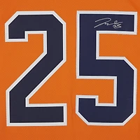 Maillot Breakaway autographié par Darnell Nurse des Oilers d'Edmonton Orange Fanatics