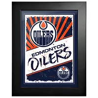 Edmonton Oilers - 12'' x 16'' Classic Print Framed Art