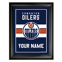 Edmonton Oilers 12'' x 16'' Personalized Team Frame