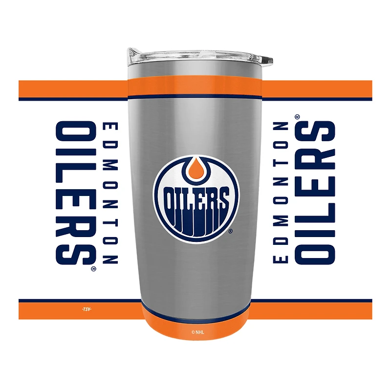 Edmonton Oilers 20oz. Stainless Steel Team Tumbler