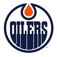 Décalcomanie murale repositionnable avec logo d'équipe 36'' x 36'' des Oilers d'Edmonton