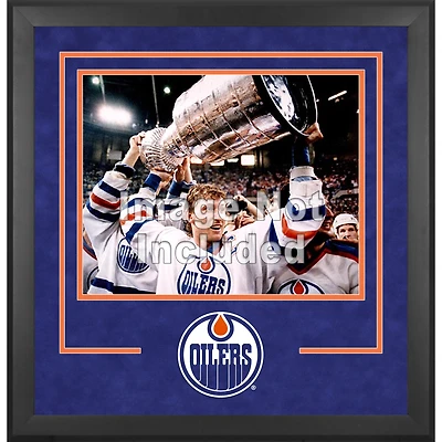 Cadre photo horizontal de luxe 16" x 20" des Oilers d'Edmonton