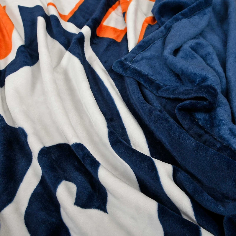 Edmonton Oilers Jumbo Blanket 62" x 90"
