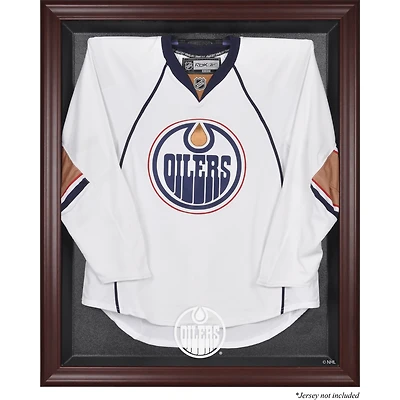 Edmonton Oilers Mahogany Framed Jersey Display Case