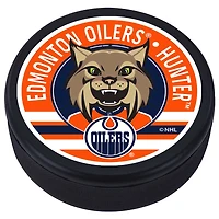 Edmonton Oilers - Mascot Design Hockey Puck
