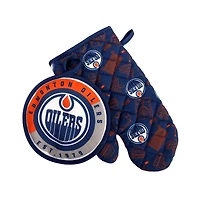 Edmonton Oilers Two-Piece Kitchen Mitt Set