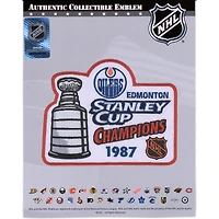 Edmonton Oilers Unsigned 1987 Stanley Cup Champions National Emblem Jersey Patch