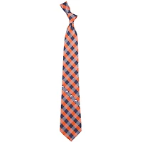 Edmonton Oilers Woven Poly Check Tie