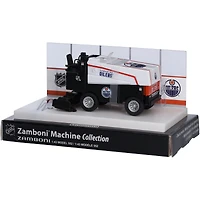 Evan Bouchard Edmonton Oilers Autographed 1:43 Scale Die-Cast Zamboni