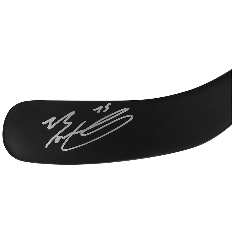 Bâton de hockey composite miniature autographié par Evan Bouchard des Oilers d'Edmonton