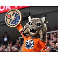 Hunter Edmonton Oilers Unsigned Crowd Celebration Photograph