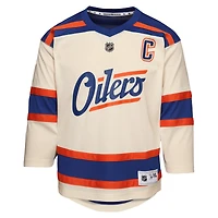 Infant Connor McDavid Light Beige Edmonton Oilers Alternate Replica Jersey