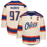 Infant Connor McDavid Light Beige Edmonton Oilers Alternate Replica Jersey