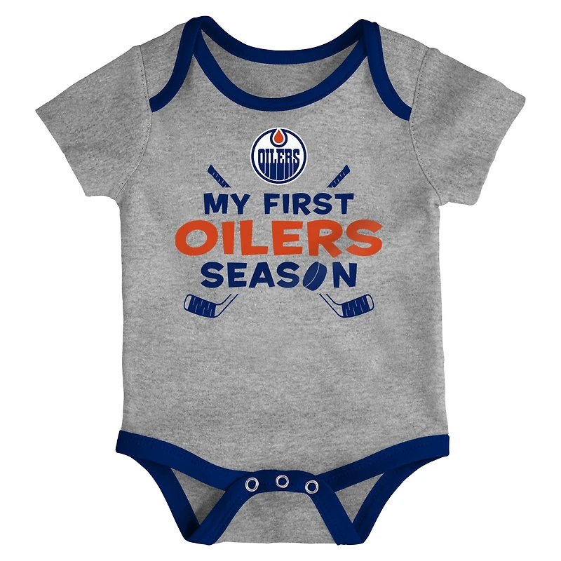 Ensemble de 3 combinaisons Legend pour bébé des Oilers d'Edmonton