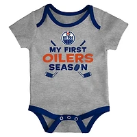 Ensemble de 3 combinaisons Legend pour bébé des Oilers d'Edmonton