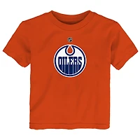 T-shirt pour bébé Outerstuff orange avec logo principal des Oilers d'Edmonton
