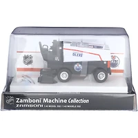Zamboni miniature en métal moulé sous pression à l'échelle 1:43, autographiée par Leon Draisaitl des Oilers d'Edmonton