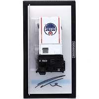 Zamboni miniature en métal moulé sous pression à l'échelle 1:43, autographiée par Leon Draisaitl des Oilers d'Edmonton