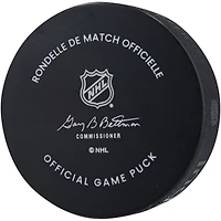 Mark Messier Edmonton Oilers Autographed Official Game Puck