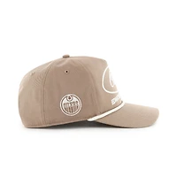 Men's '47  Brown Edmonton Oilers Foundational Hitch Adjustable Hat