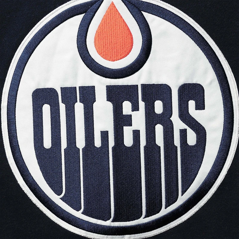 Sweat à capuche bleu marine Connor McDavid 47 pour homme, avec nom et numéro de joueur des Oilers d'Edmonton