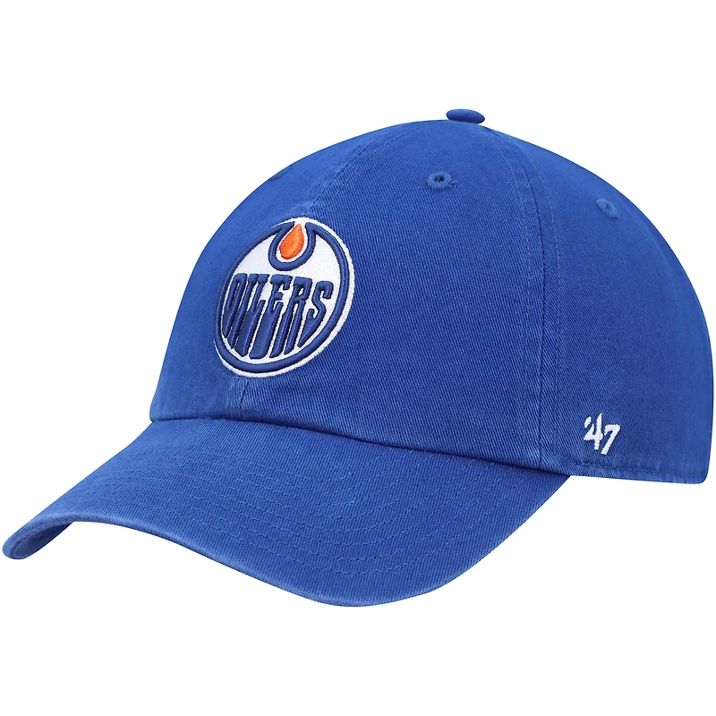 Casquette réglable '47 Royal Edmonton Oilers Clean Up pour hommes