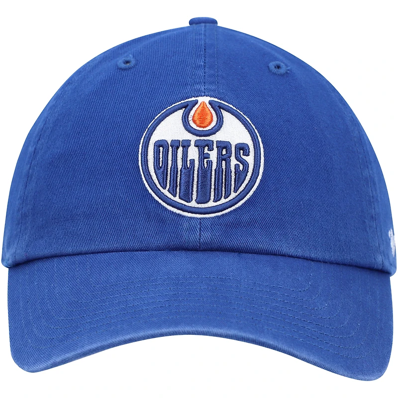 Casquette réglable '47 Royal Edmonton Oilers Clean Up pour hommes
