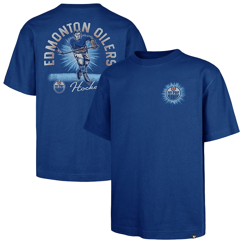 T-shirt homme '47 Royal Edmonton Oilers Golden Age Game On Foundation
