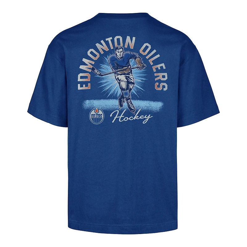 Men's '47 Royal Edmonton Oilers Golden Age Game On Foundation T-Shirt