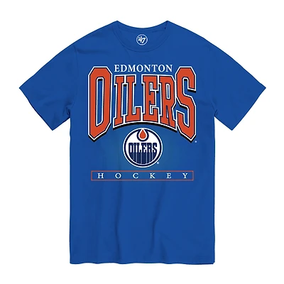 Men's '47 Royal Edmonton Oilers Hot Corner T-Shirt