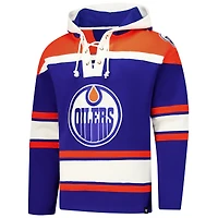 Men's '47  Royal Edmonton Oilers Superior Lacer Hoodie