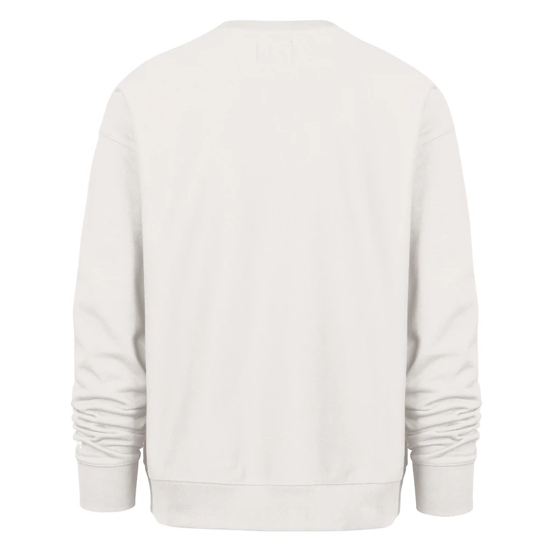 Men's '47  Sand Edmonton Oilers Anderson Foundation Fleece Crewneck Sweatshirt
