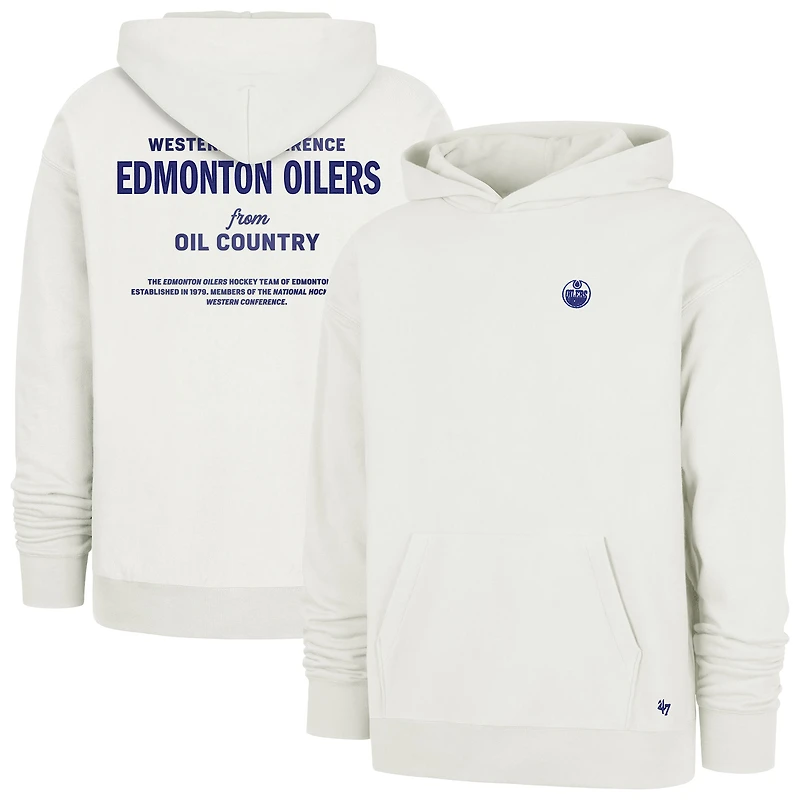 Men's '47 Sand Edmonton Oilers Leon Foundation Hoodie