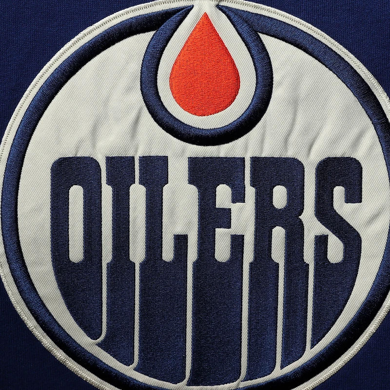 Chandail à capuchon Lacer '47 Wayne Gretzky Royal Edmonton Oilers pour homme