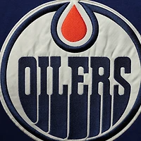 Chandail à capuchon Lacer '47 Wayne Gretzky Royal Edmonton Oilers pour homme