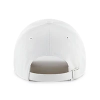 Men's '47  White/Gray Edmonton Oilers Foundational Two-Toned Clean Up Adjustable Hat